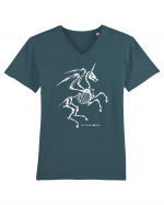 unicorn Tricou mânecă scurtă guler V Bărbat Presenter