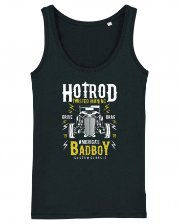 hotrod classic vintage car bad boy Black