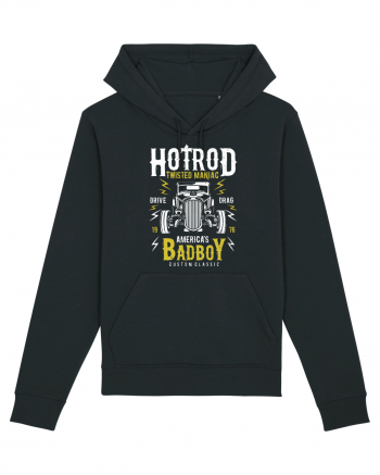 hotrod classic vintage car bad boy Black