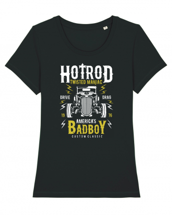 hotrod classic vintage car bad boy Black