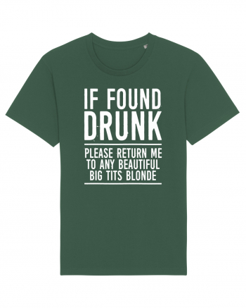 found drunk Bottle Green