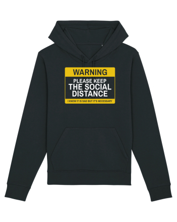 keep social distance Black