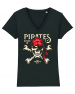 pirates urban wear sportswear Tricou mânecă scurtă guler V Damă Evoker