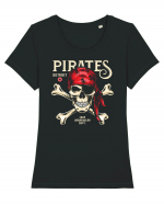 pirates urban wear sportswear Tricou mânecă scurtă guler larg fitted Damă Expresser