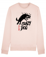 crazy mad dog Bluză mânecă lungă Unisex Rise