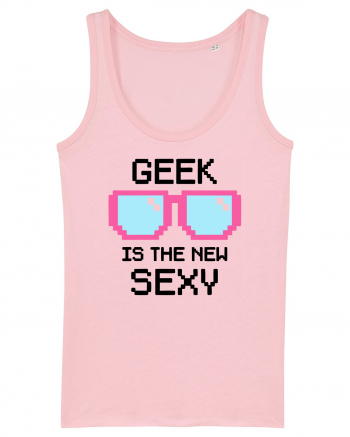 geek school nerd Cotton Pink