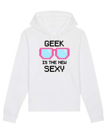 geek school nerd White