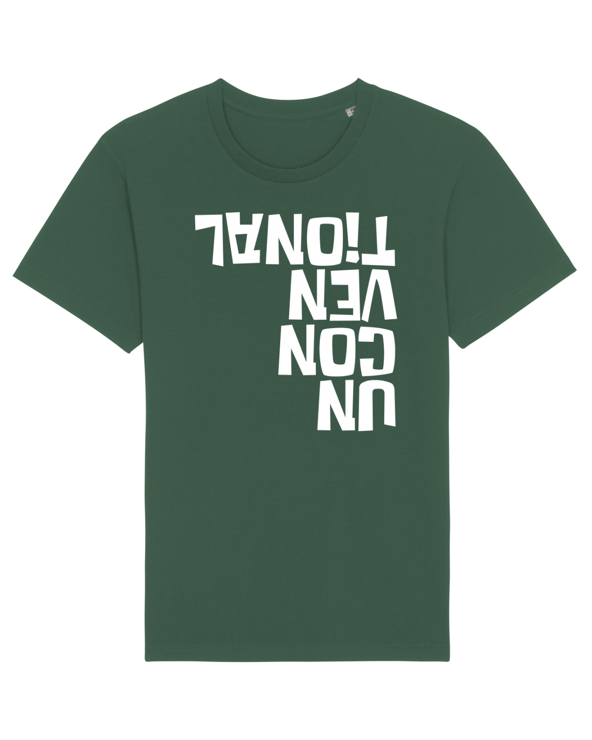 Tricou mânecă scurtă Unisex Rocker Bottle Green