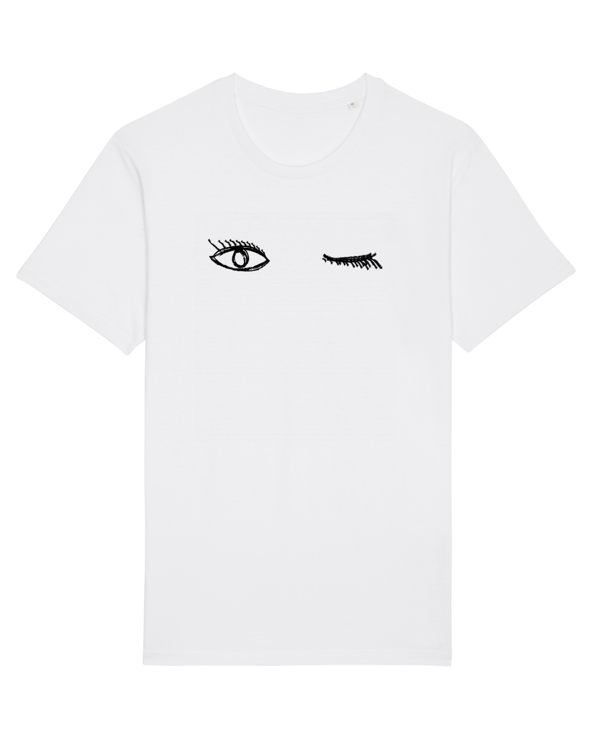 Tricou mânecă scurtă Unisex Rocker White
