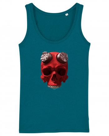 Craniu roșu - skull red 07 Ocean Depth