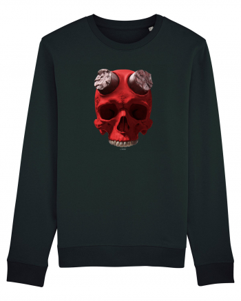 Craniu roșu - skull red 07 Black