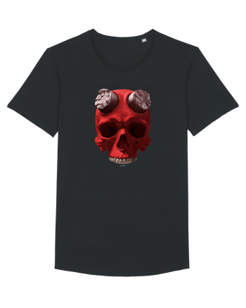Craniu roșu - skull red 07 Black