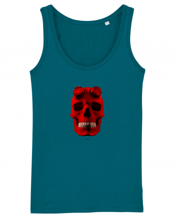 Craniu roșu - skull red 04 Ocean Depth