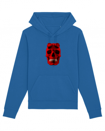 Craniu roșu - skull red 04 Royal Blue