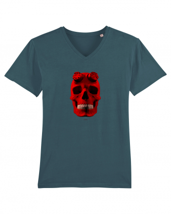 Craniu roșu - skull red 04 Stargazer