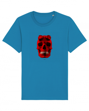 Craniu roșu - skull red 04 Azur