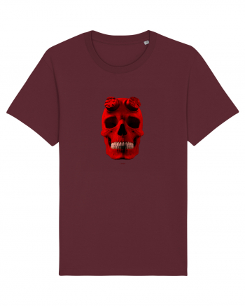 Craniu roșu - skull red 04 Burgundy