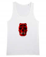 Craniu roșu - skull red 04 Maiou Bărbat Runs