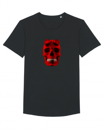 Craniu roșu - skull red 04 Black