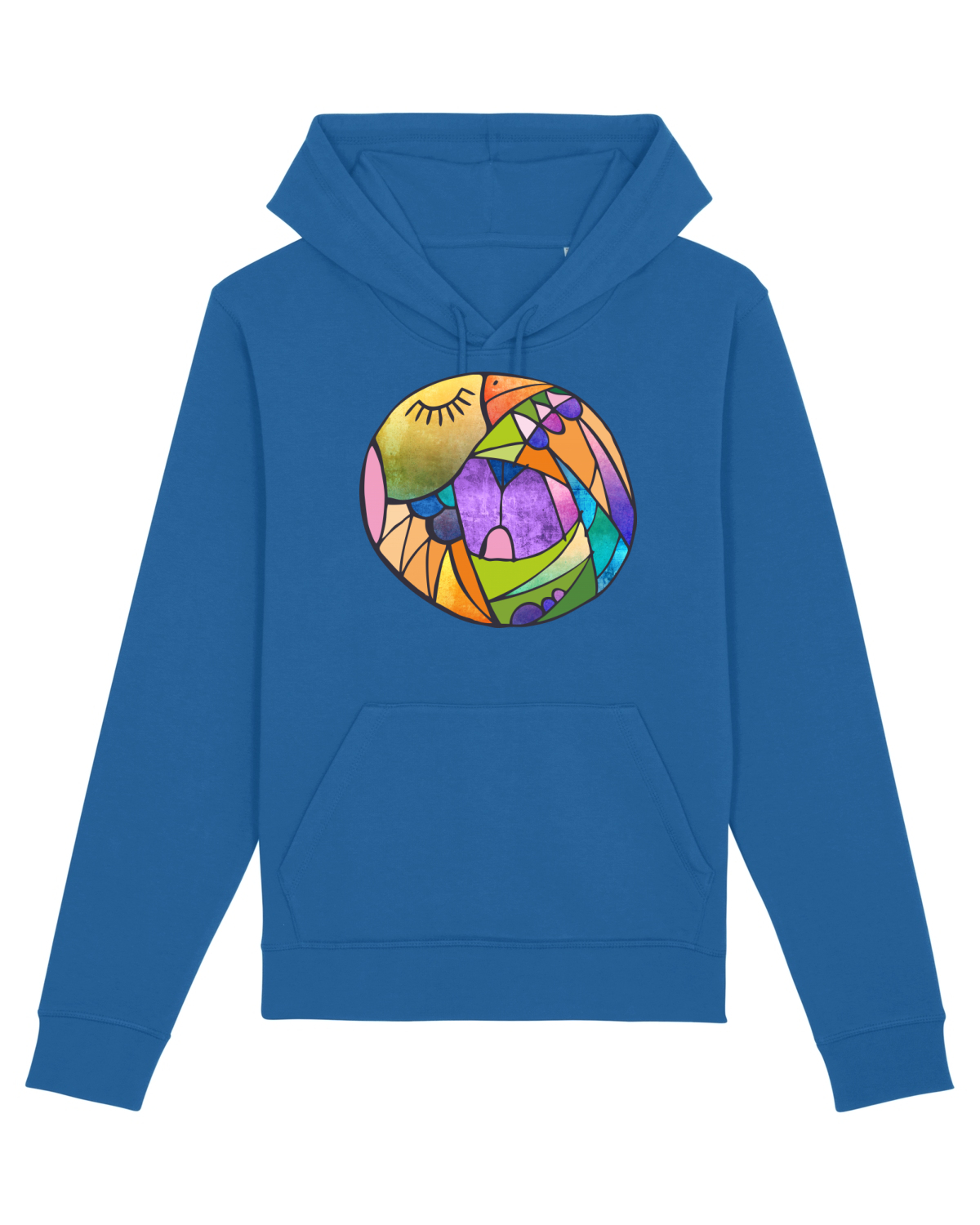 Hanorac Unisex Drummer Royal Blue