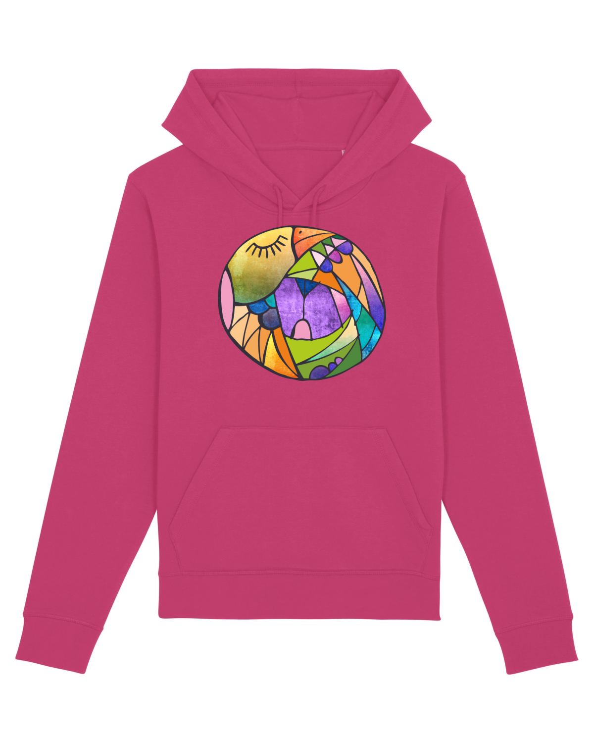 Hanorac Unisex Drummer Raspberry
