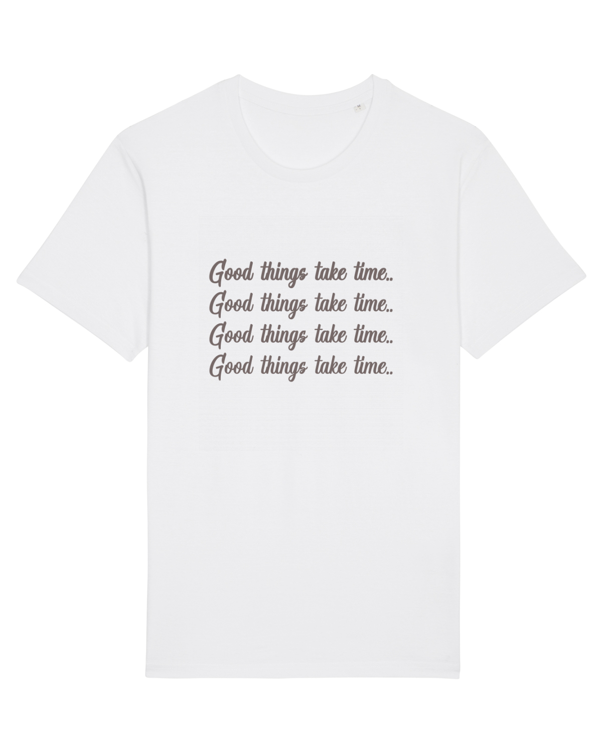 Tricou mânecă scurtă Unisex Rocker White