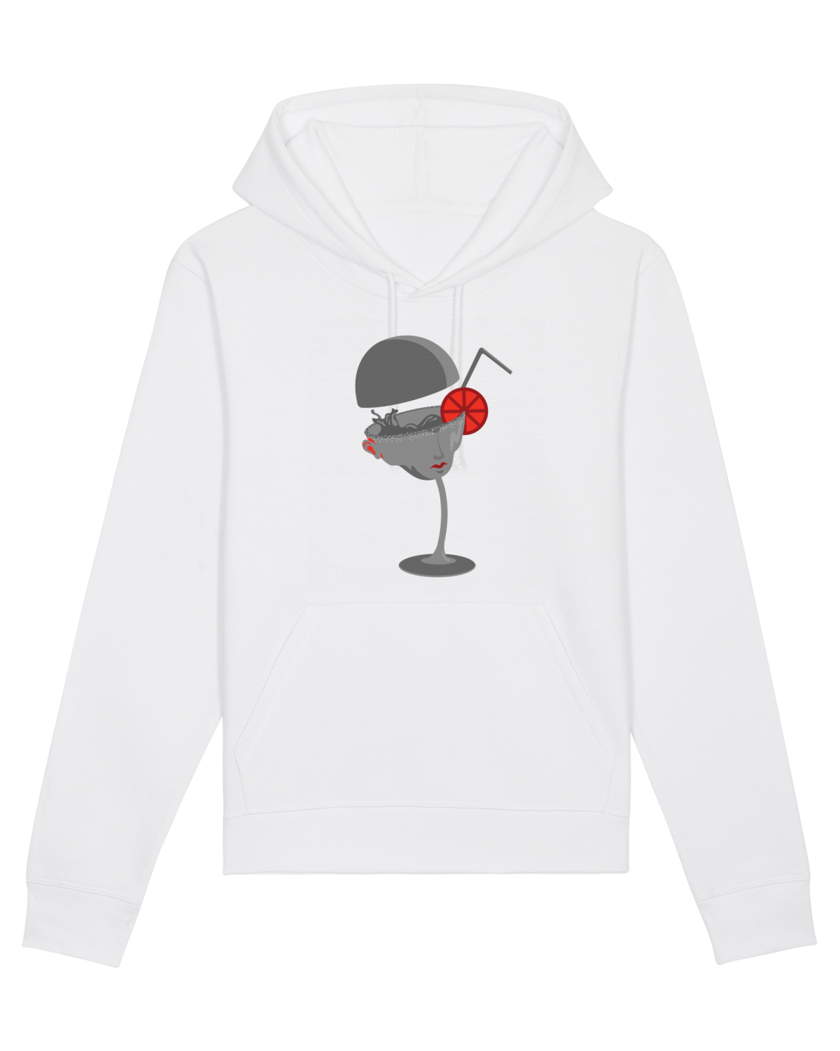 Hanorac Unisex Drummer White