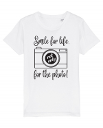 Zâmbește Tricou mânecă scurtă  Copii Mini Creator