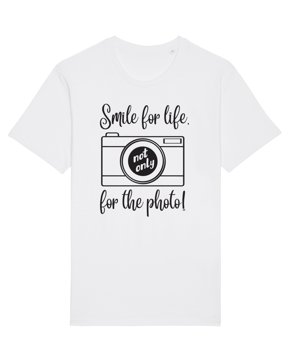 Tricou mânecă scurtă Unisex Rocker White