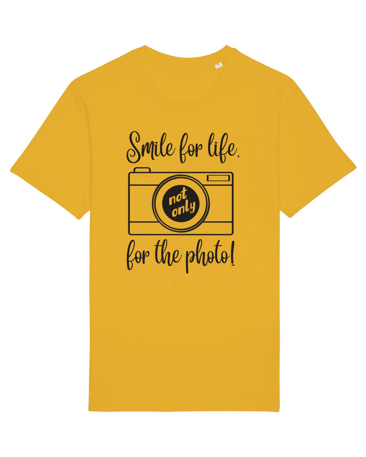 Tricou mânecă scurtă Unisex Rocker Spectra Yellow