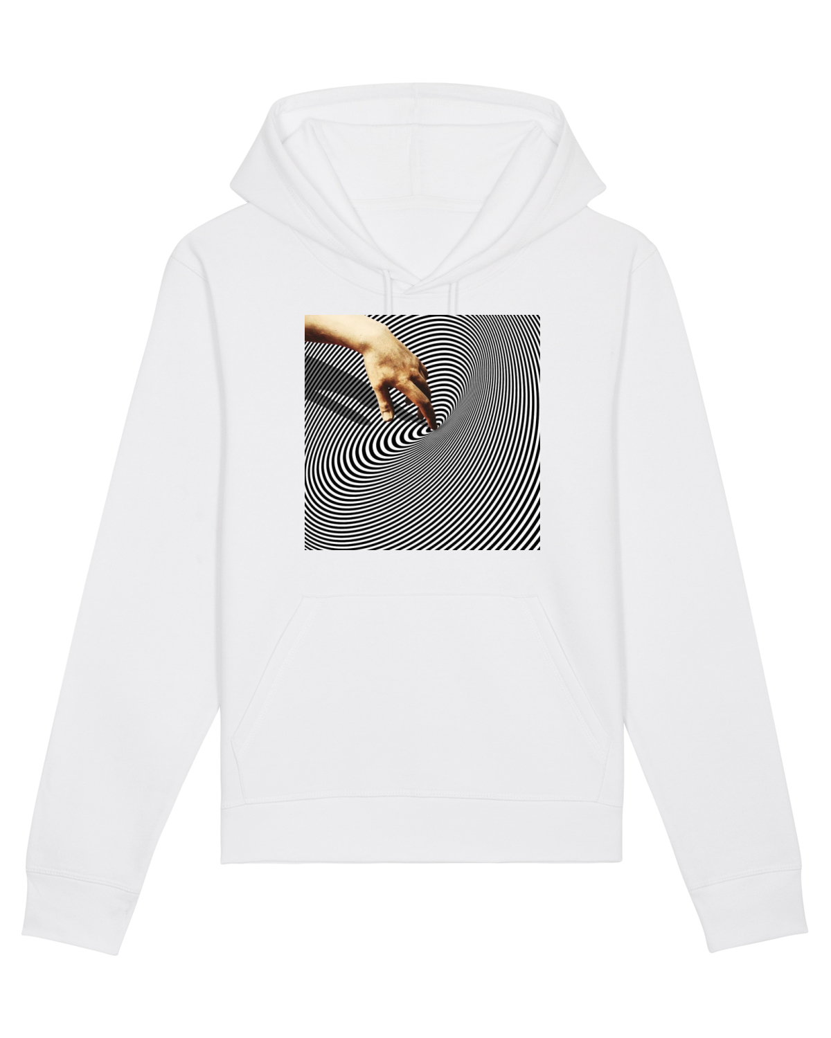 Hanorac Unisex Drummer White
