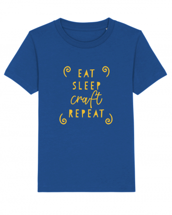 Eat, Sleep, Craft, Repeat Majorelle Blue