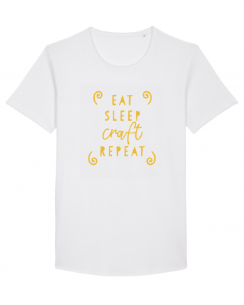Eat, Sleep, Craft, Repeat White