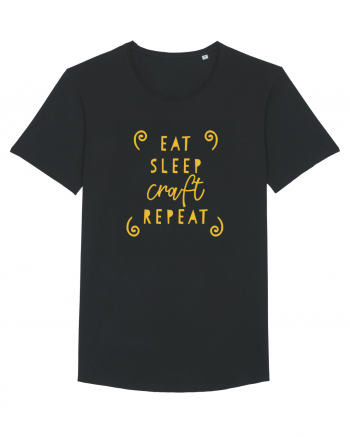 Eat, Sleep, Craft, Repeat Black