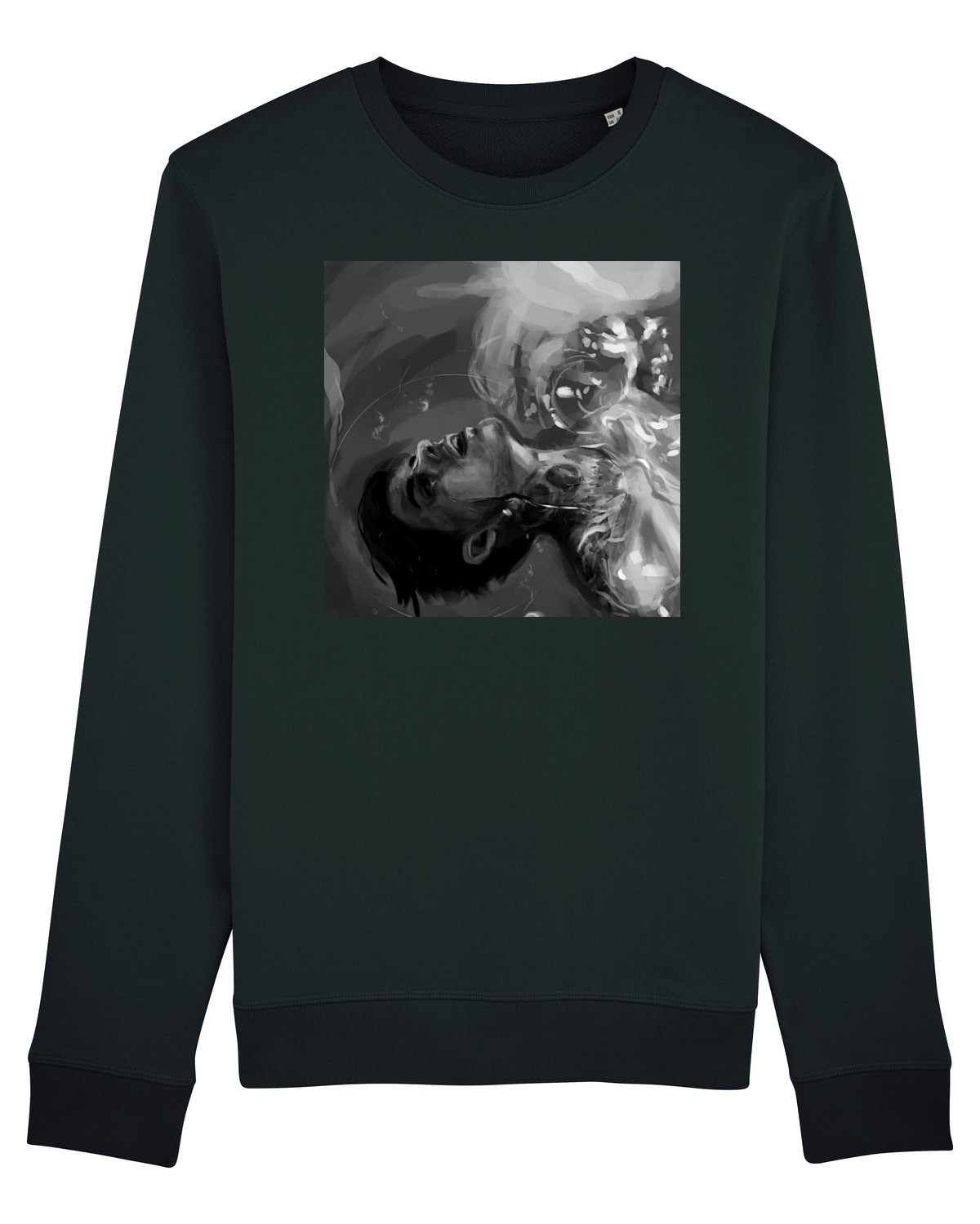 Bluză mânecă lungă Unisex Rise Black