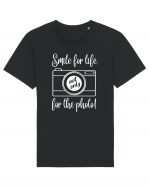 Zâmbește Tricou mânecă scurtă Unisex Rocker