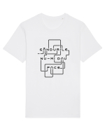 Gândurile nu-mi dau pace Tricou mânecă scurtă Unisex Rocker