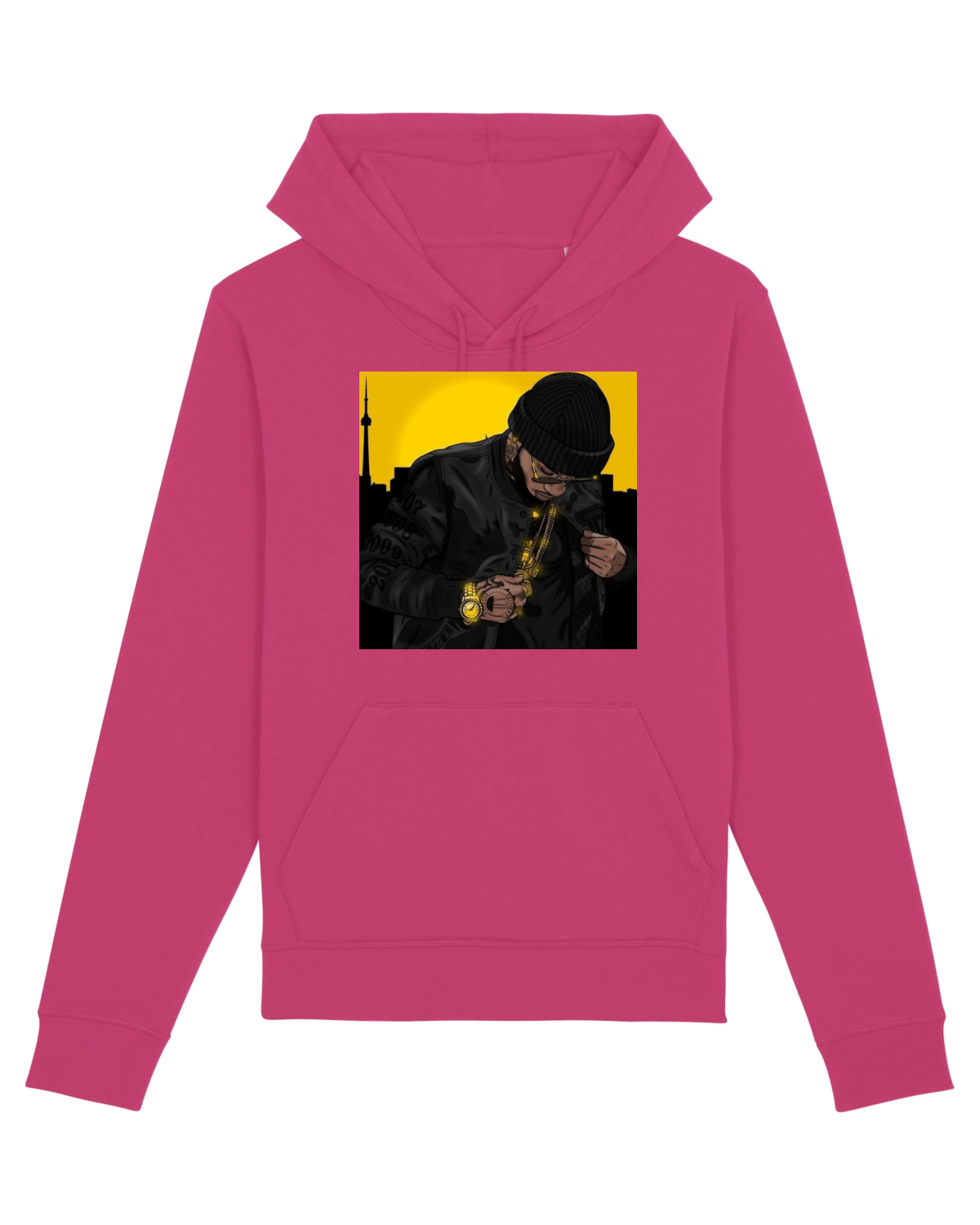 Hanorac Unisex Drummer Raspberry