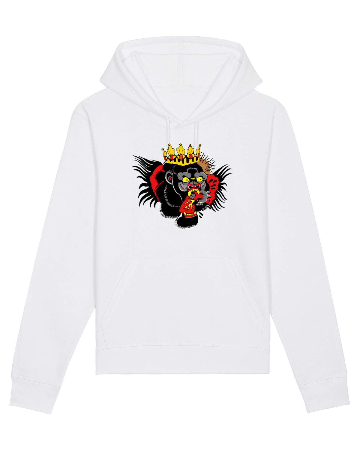 Hanorac Unisex Drummer White