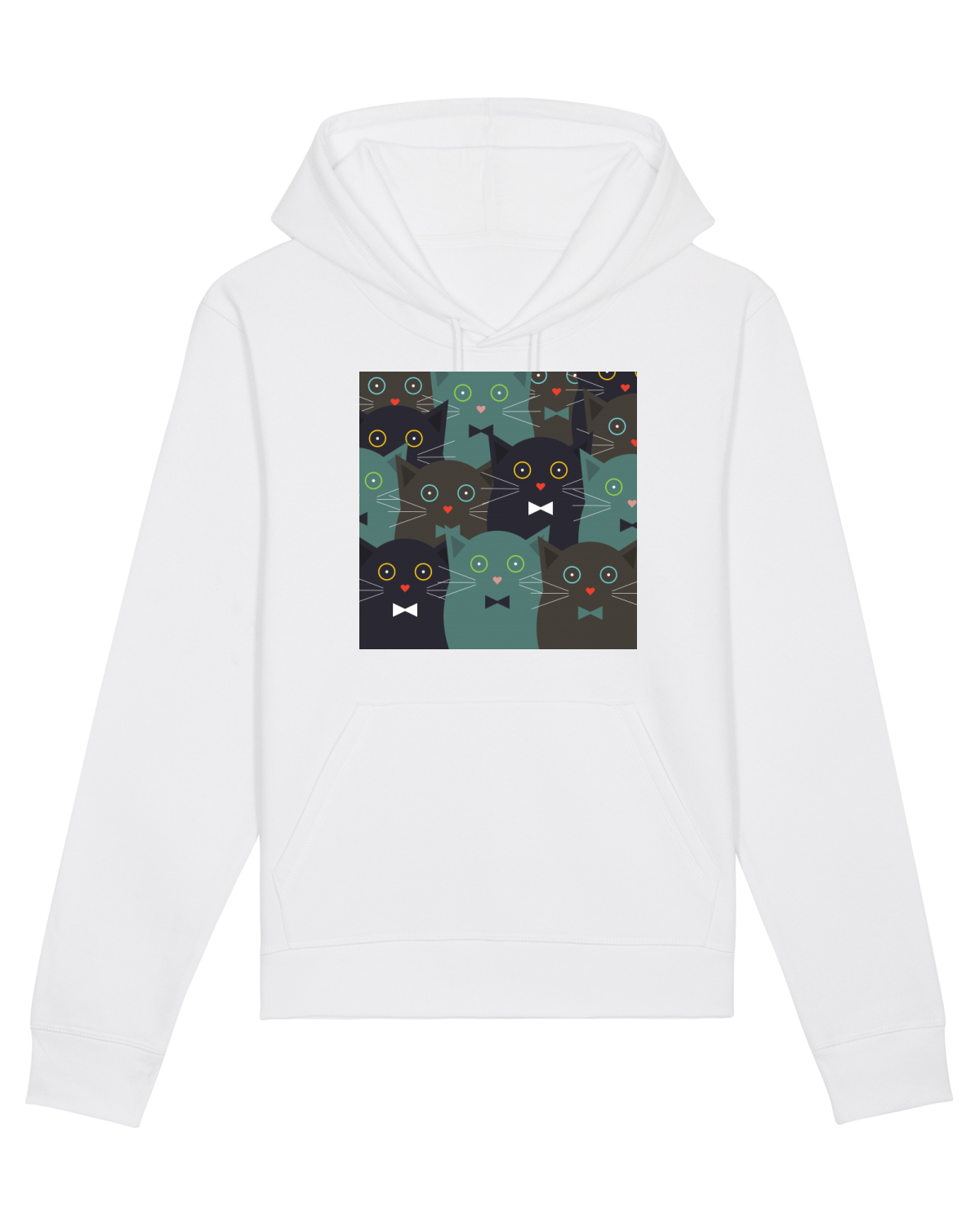 Hanorac Unisex Drummer White