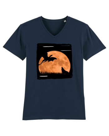 Moon dragon and wolf  French Navy