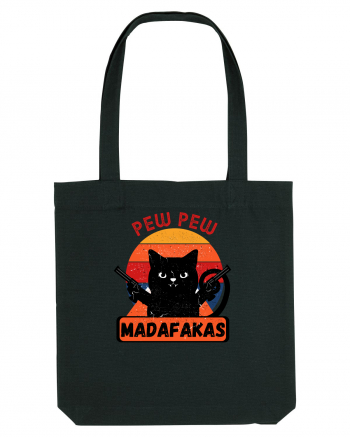 Pew Pew Madafakas Cat Black