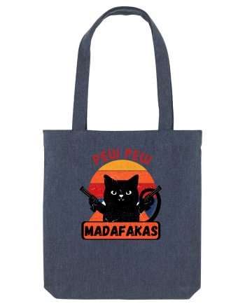 Pew Pew Madafakas Cat Midnight Blue