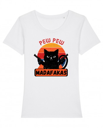 Pew Pew Madafakas Cat White