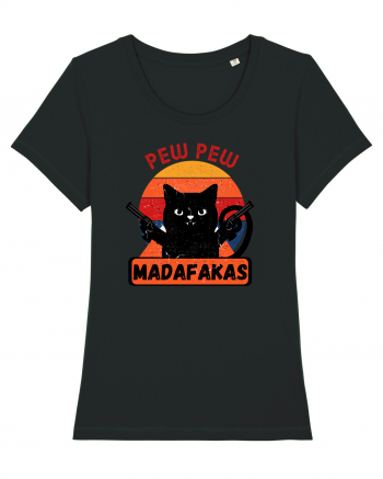 Pew Pew Madafakas Cat Black