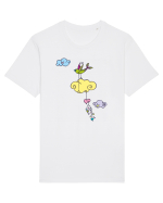 birdyStage_I-2 Tricou mânecă scurtă Unisex Rocker