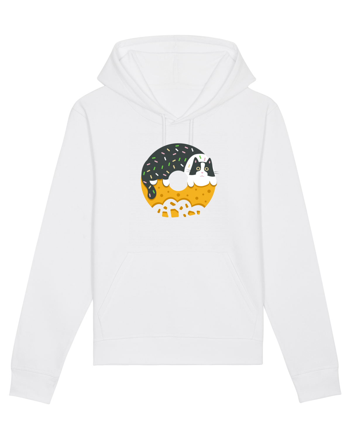 Hanorac Unisex Drummer White