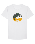 Chaos CAT Tricou mânecă scurtă guler larg Bărbat Skater