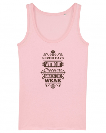 Without Chocolate! Cotton Pink