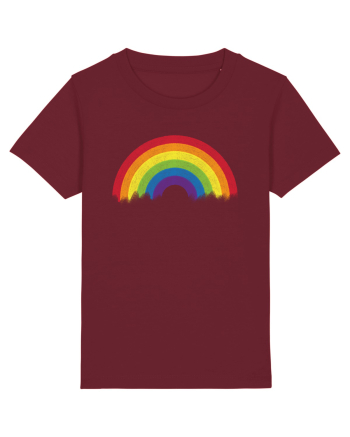 Rainbow Burgundy